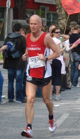 Her ses Bo fra Hamborg Marathon 2009