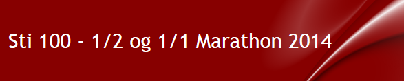 Sti 100 Marathon - klik her